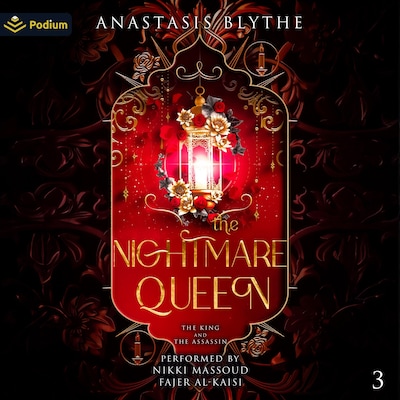 The Nightmare Queen – omslag til lydbogen af Anastasis Blythe