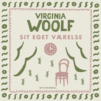 Sit eget værelse – omslag til lydbogen af Virginia Woolf