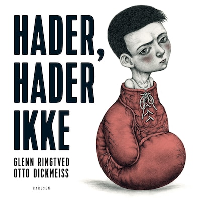 Hader, hader ikke – omslag til lydbogen af Glenn Ringtved