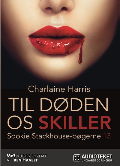 Til døden os skiller – omslag til lydbogen af Charlaine Harris