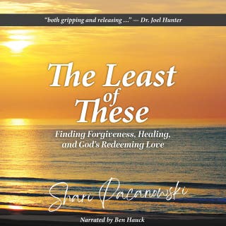 The Least of These: Finding Forgiveness, Healing, and God's Redeeming Love – omslag till ljudboken av Shari Pacanowski