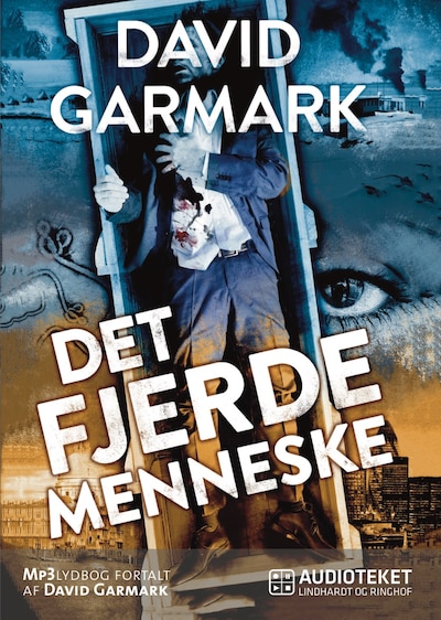 Det fjerde menneske – omslag til lydbogen af David Garmark