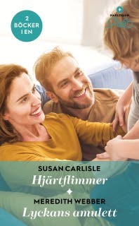 Hjärtflimmer / Lyckans amulett – omslag till ljudboken av Meredith Webber,Susan Carlisle