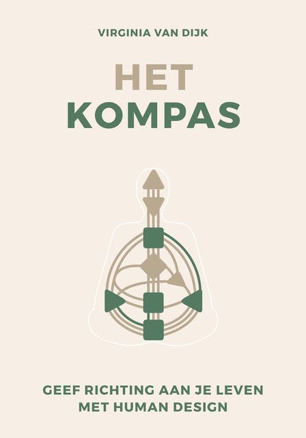 Het kompas: Geef richting aan je leven met Human Design – omslag van het luisterboek van Virginia van Dijk