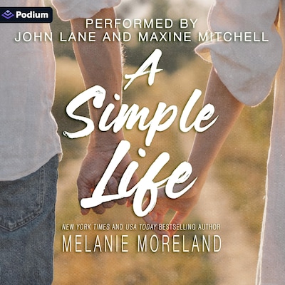 A Simple Life – omslag til lydbogen af Melanie Moreland