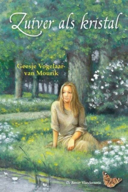 Zuiver als kristal – omslag van het luisterboek van Geesje Vogelaar- van Mourik