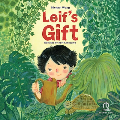 Leif's Gift – omslag til lydbogen af Michael Wang