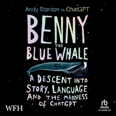 Benny the Blue Whale – omslag til lydbogen af Andy Stanton