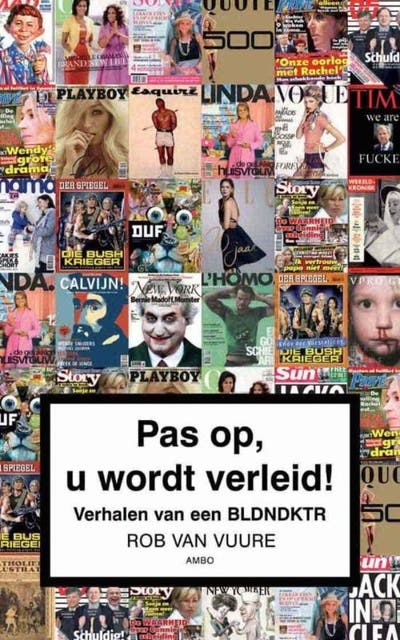 Pas op, u wordt verleid – omslag van het luisterboek van Rob van Vuure