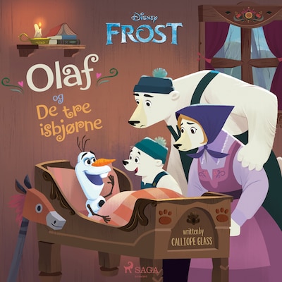 Frost - Olaf og de tre isbjørne – omslag til lydbogen af Disney