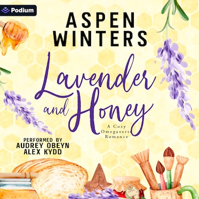 Lavender and Honey – omslag til lydbogen af Aspen Winters