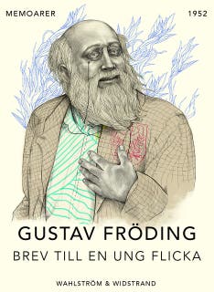 Brev till en ung flicka – omslag till ljudboken av Gustaf Fröding