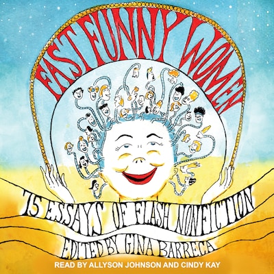 Fast Funny Women – omslag til lydbogen af Unknown Author
