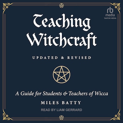 Teaching Witchcraft – omslag til lydbogen af Miles Batty