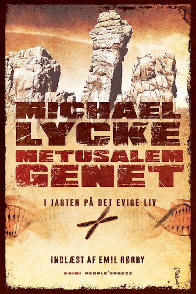 Metusalemgenet – omslag til lydbogen af Michael Lycke