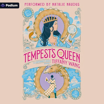 Tempest's Queen – omslag til lydbogen af Tiffany Wang