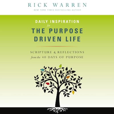 Daily Inspiration for the Purpose Driven Life – omslag til lydbogen af Rick Warren