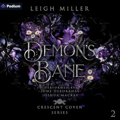 Demon's Bane – omslag til lydbogen af Leigh Miller