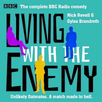 Living with the Enemy – omslag til lydbogen af Gyles Brandreth, Nick Revell