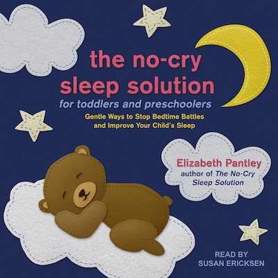 The No-Cry Sleep Solution for Toddlers and Preschoolers – omslag til lydbogen af Elizabeth Pantley