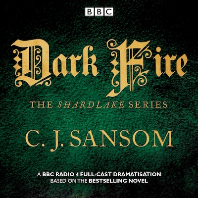 Shardlake: Dark Fire – omslag til lydbogen af CJ Sansom
