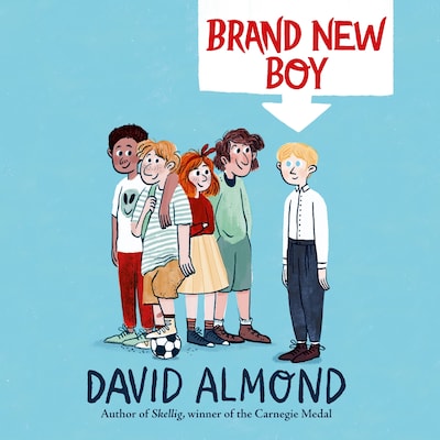 Brand New Boy – omslag til lydbogen af David Almond