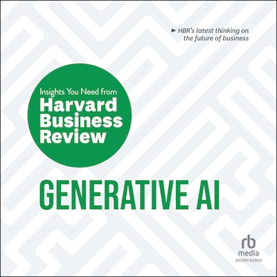 Generative AI – omslag til lydbogen af HARVARD BUSINESS REVIEW