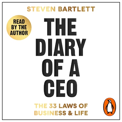 The Diary of a CEO – omslag til lydbogen af Steven Bartlett