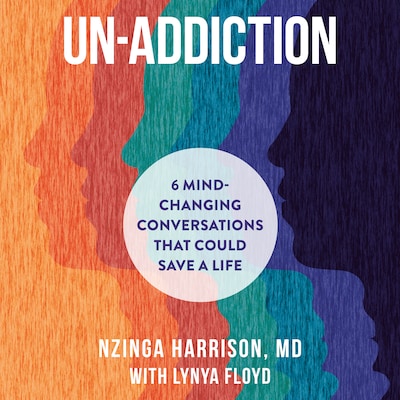 Un-Addiction – omslag til lydbogen af Nzinga Harrison, Lynya Floyd