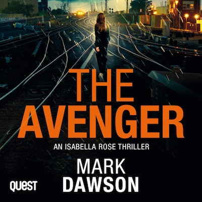 The Avenger – omslag til lydbogen af Mark Dawson