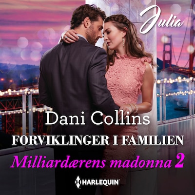Forviklinger i familien – omslag til lydbogen af Dani Collins