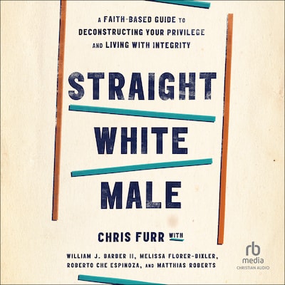 Straight White Male – omslag til lydbogen af Chris Furr