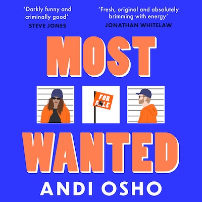 Most Wanted – omslag til lydbogen af Andi Osho