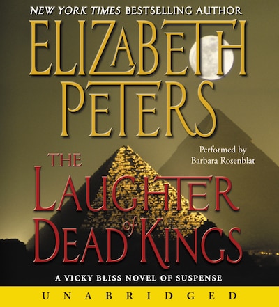 Laughter of Dead Kings – omslag til lydbogen af Elizabeth Peters
