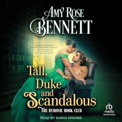 Tall, Duke and Scandalous – omslag til lydbogen af Amy Rose Bennett
