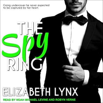 The Spy Ring – omslag til lydbogen af Elizabeth Lynx