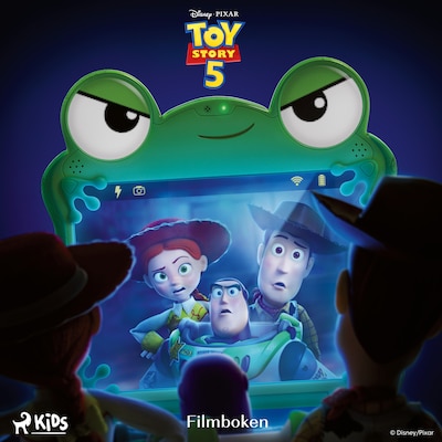 Toy Story 5: Filmboken – omslag till ljudboken av Disney