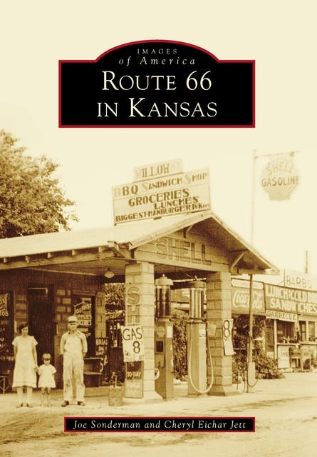 Route 66 in Kansas – omslag til lydbogen af Joe Sonderman, Cheryl Eichar Jett
