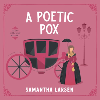 A Poetic Pox – omslag til lydbogen af Samantha Larsen