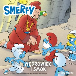 Wędrowiec i smok – okładka audiobooka, autor Peyo