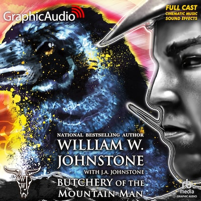 Butchery of the Mountain Man [Dramatized Adaptation] – omslag til lydbogen af William W. Johnstone, J.A. Johnstone