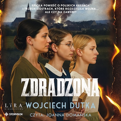 Zdradzona – okładka audiobooka, autor Wojciech Dutka