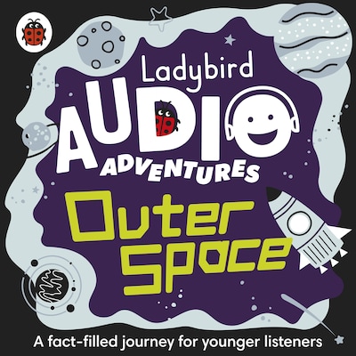 Ladybird Audio Adventures: Outer Space – omslag til lydbogen af Ladybird