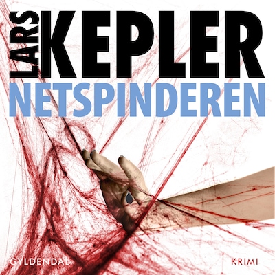 Netspinderen – omslag til lydbogen af Lars Kepler