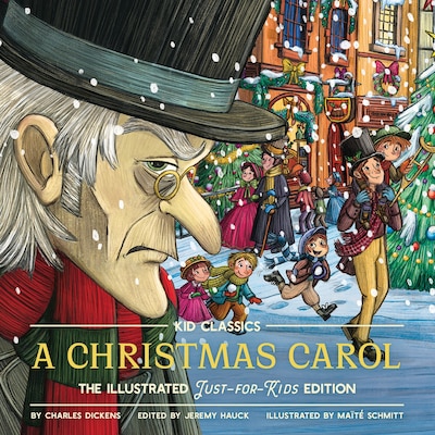 A Christmas Carol - Kid Classics – omslag til lydbogen af Charles Dickens