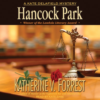 Hancock Park – omslag til lydbogen af Katherine V. Forrest