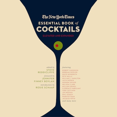 The New York Times Essential Book of Cocktails – omslag til lydbogen af Steve Reddicliffe
