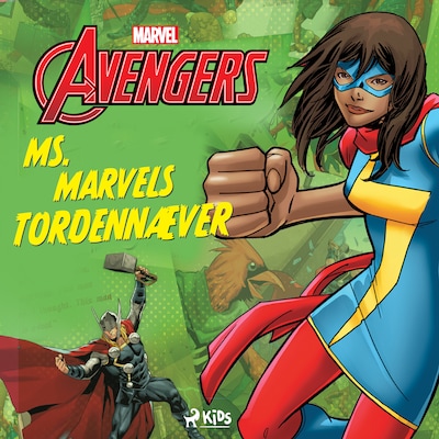 Ms. Marvel - Ms. Marvels tordennæver – omslag til lydbogen af Marvel