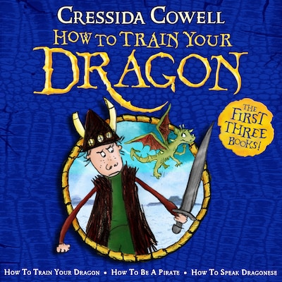 How To Train Your Dragon Collection – omslag til lydbogen af Cressida Cowell