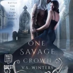 One Savage Crown – okładka audiobooka, autor V S Winters